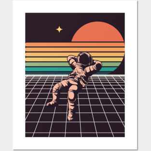 Lounging Astronaut Posters and Art